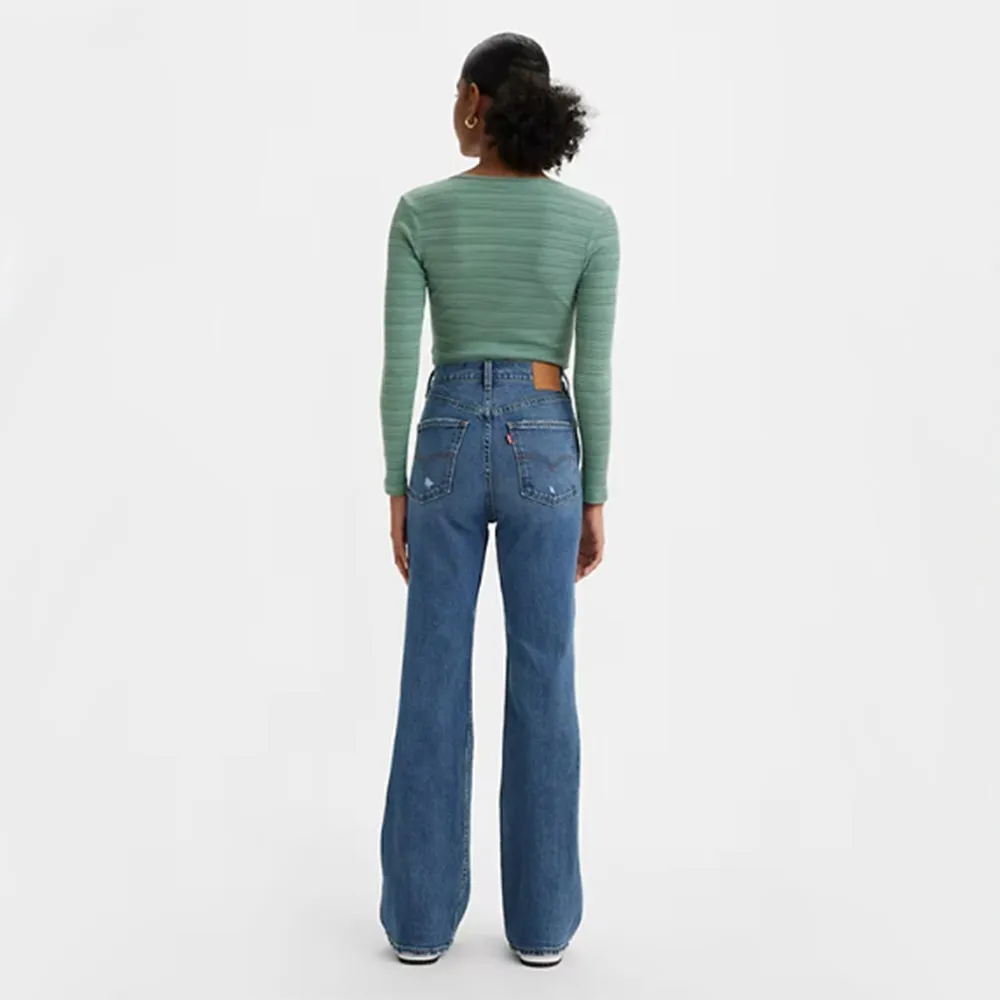70's High Rise Flare Jeans (Take It Out)