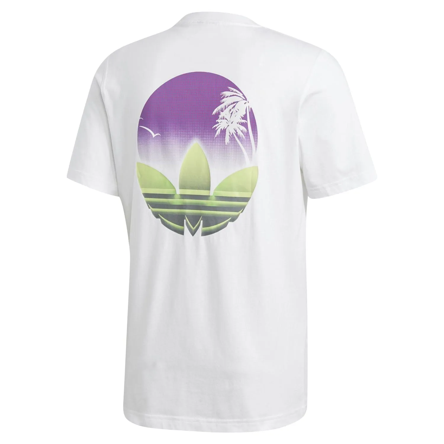 adidas Originals Tropical Graphic T Shirt - White