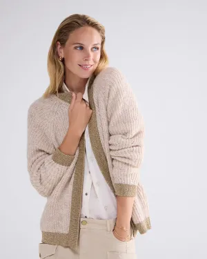 Alpaca Blend Cardi - Ivory
