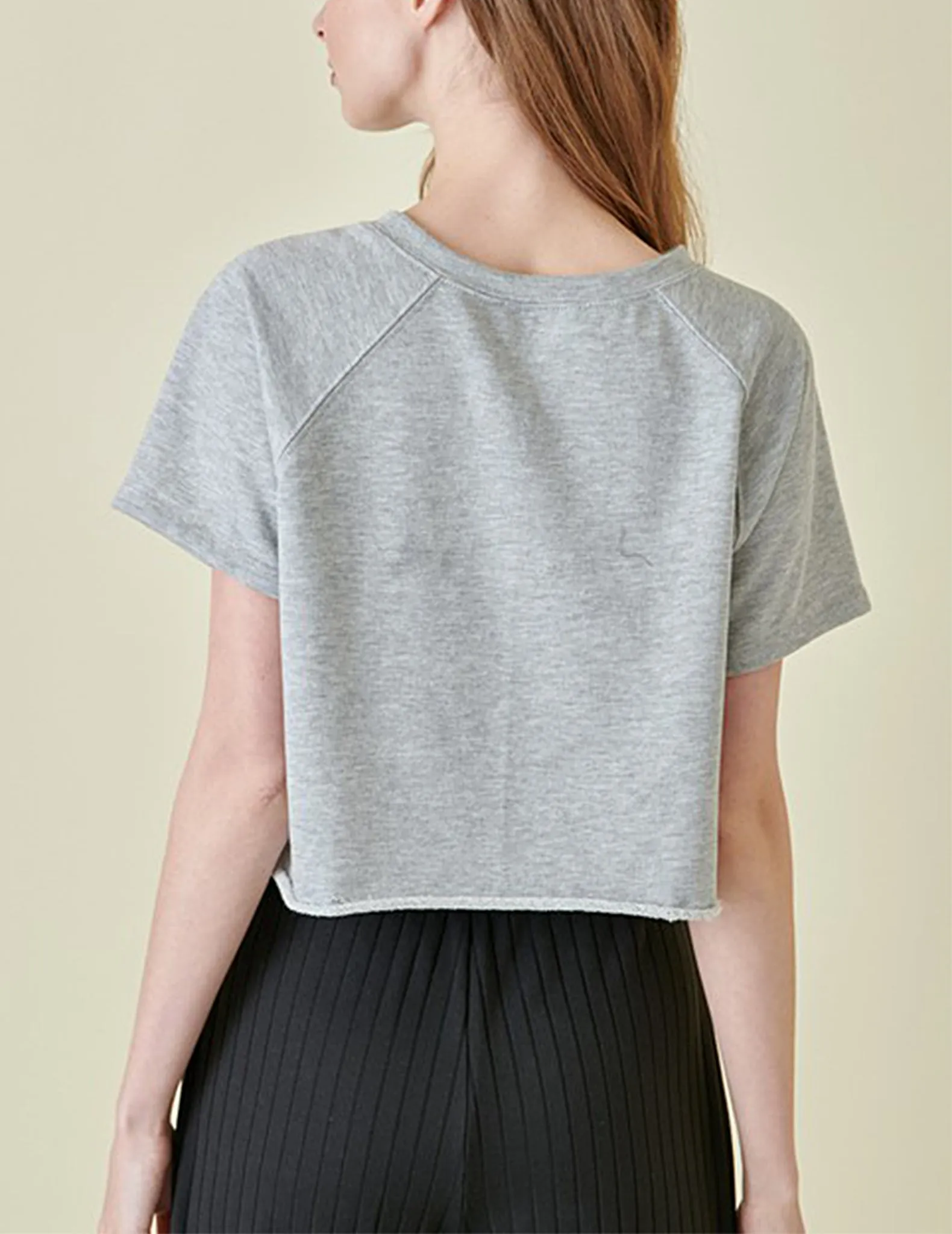 Annalise French Terry Raglan Boxy Top