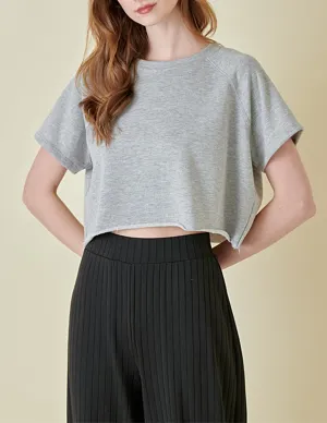 Annalise French Terry Raglan Boxy Top