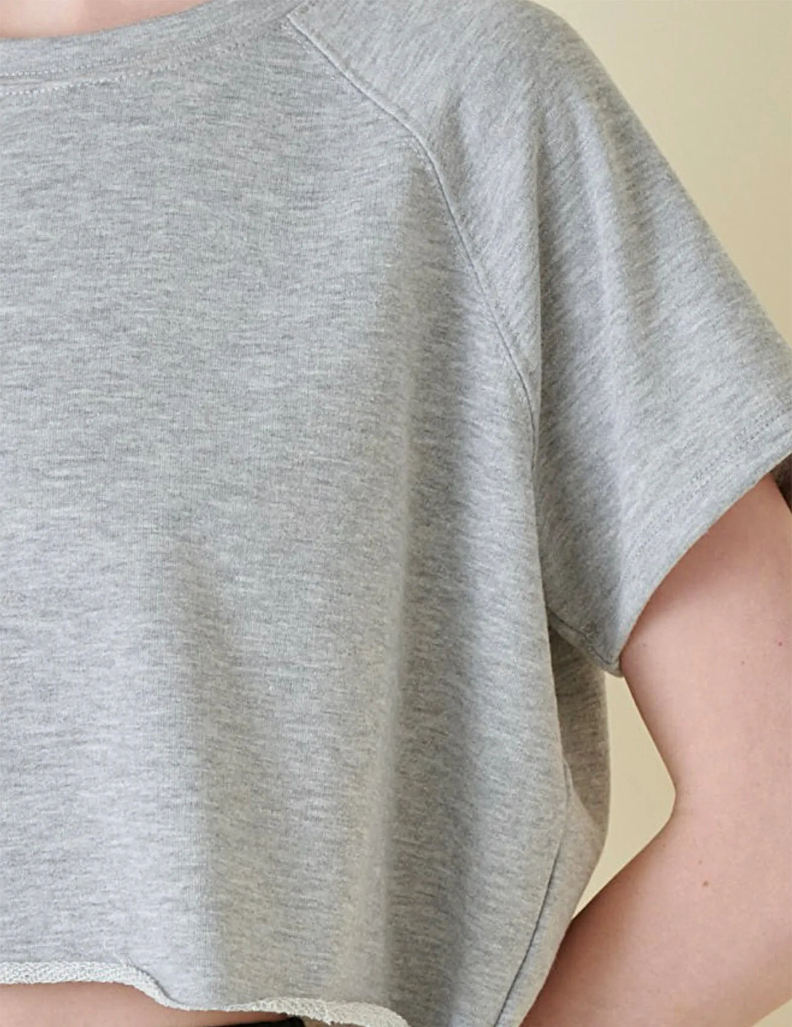 Annalise French Terry Raglan Boxy Top