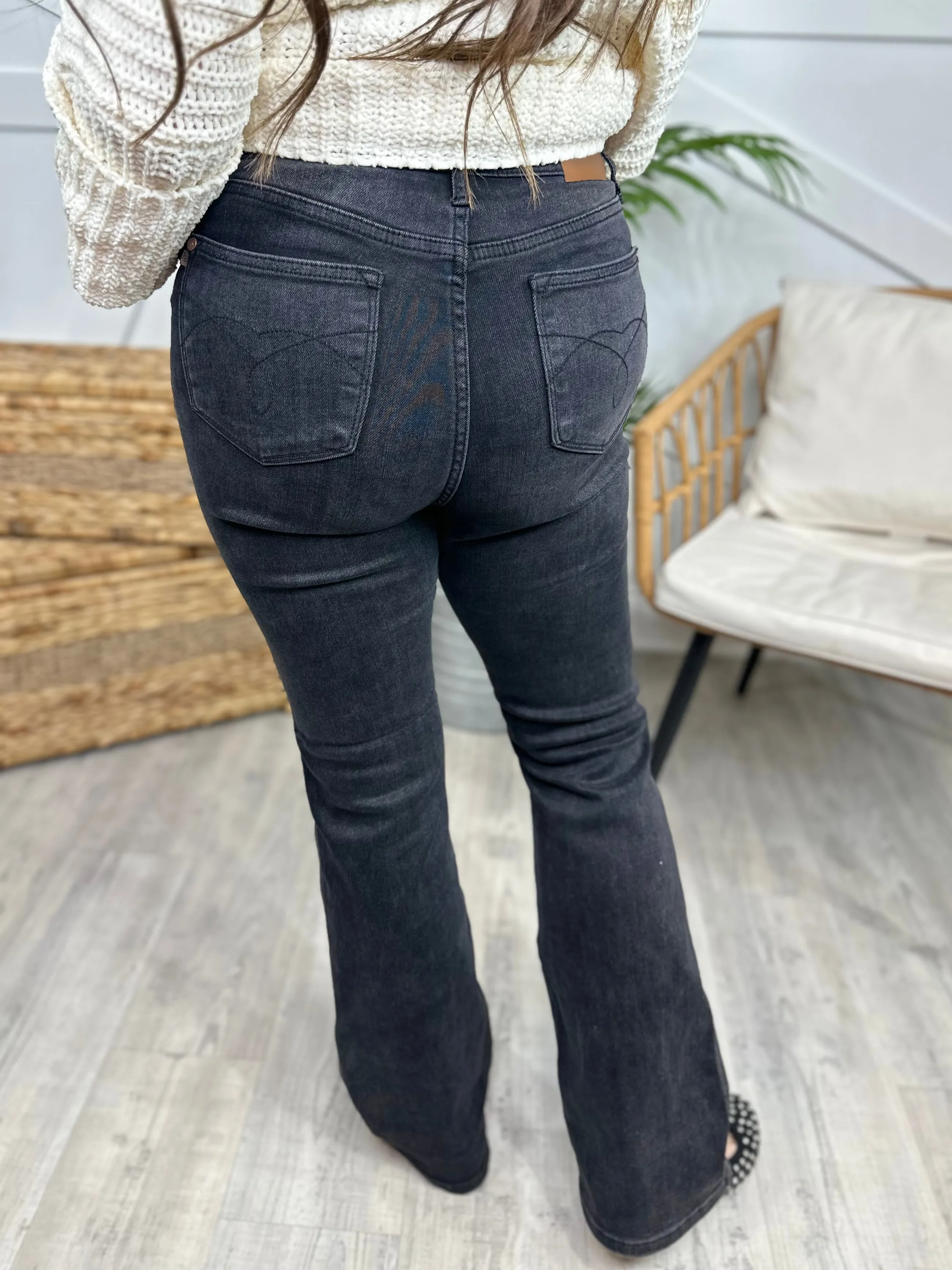 Bad Habit Tummy Control Bootcut by Judy Blue - Short