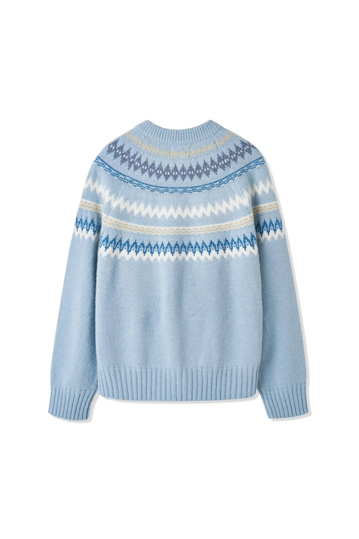Blue FairIsle Sweater