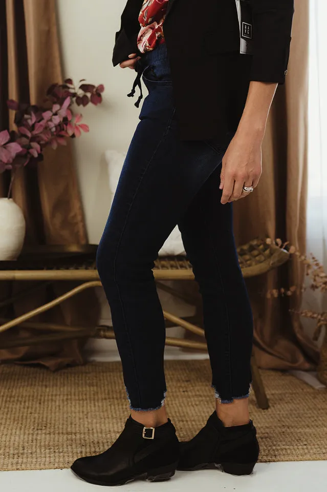 Denim Ankle Joggers
