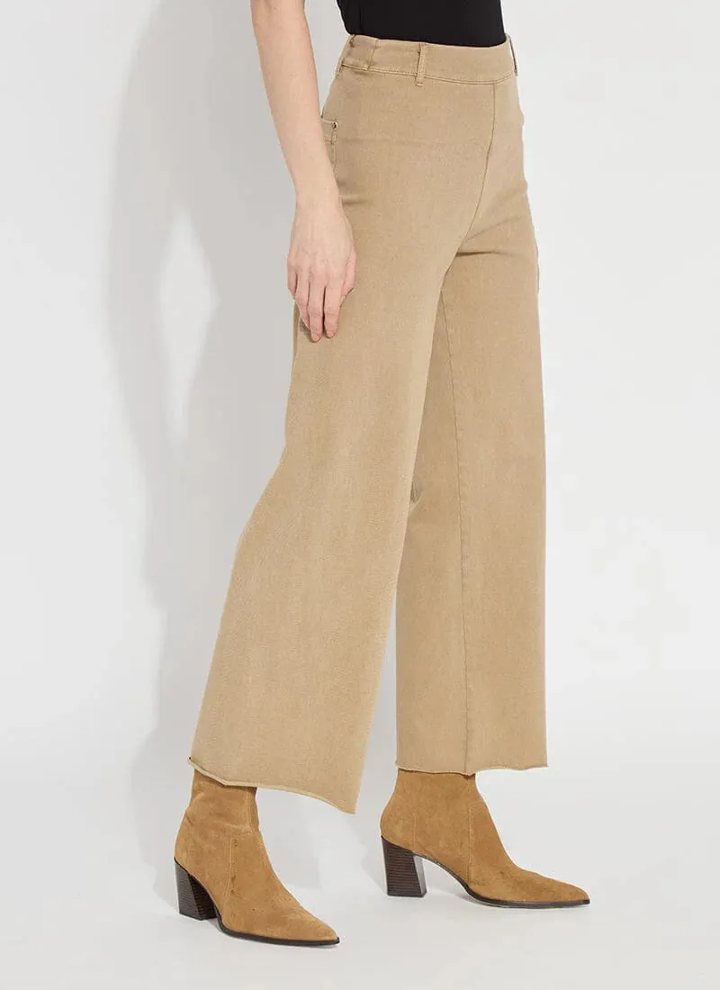 Erin Wide Leg Denim - Antique Wash Nutshell