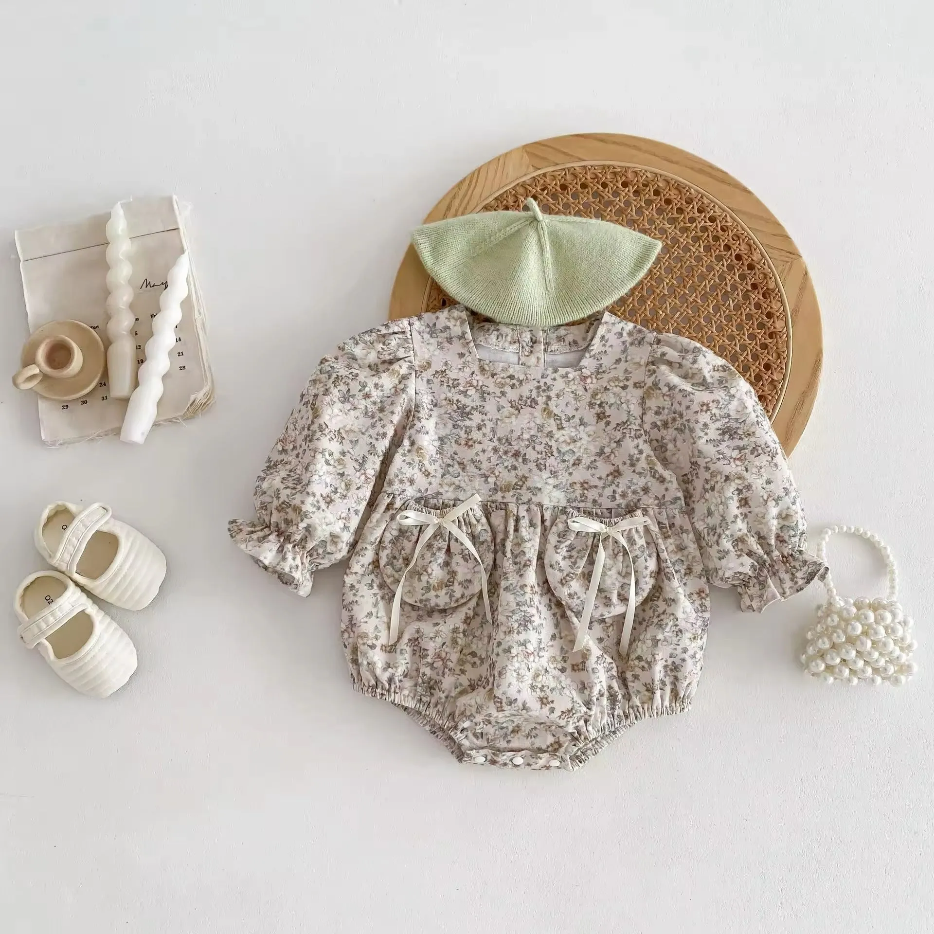 Fiona Floral Romper