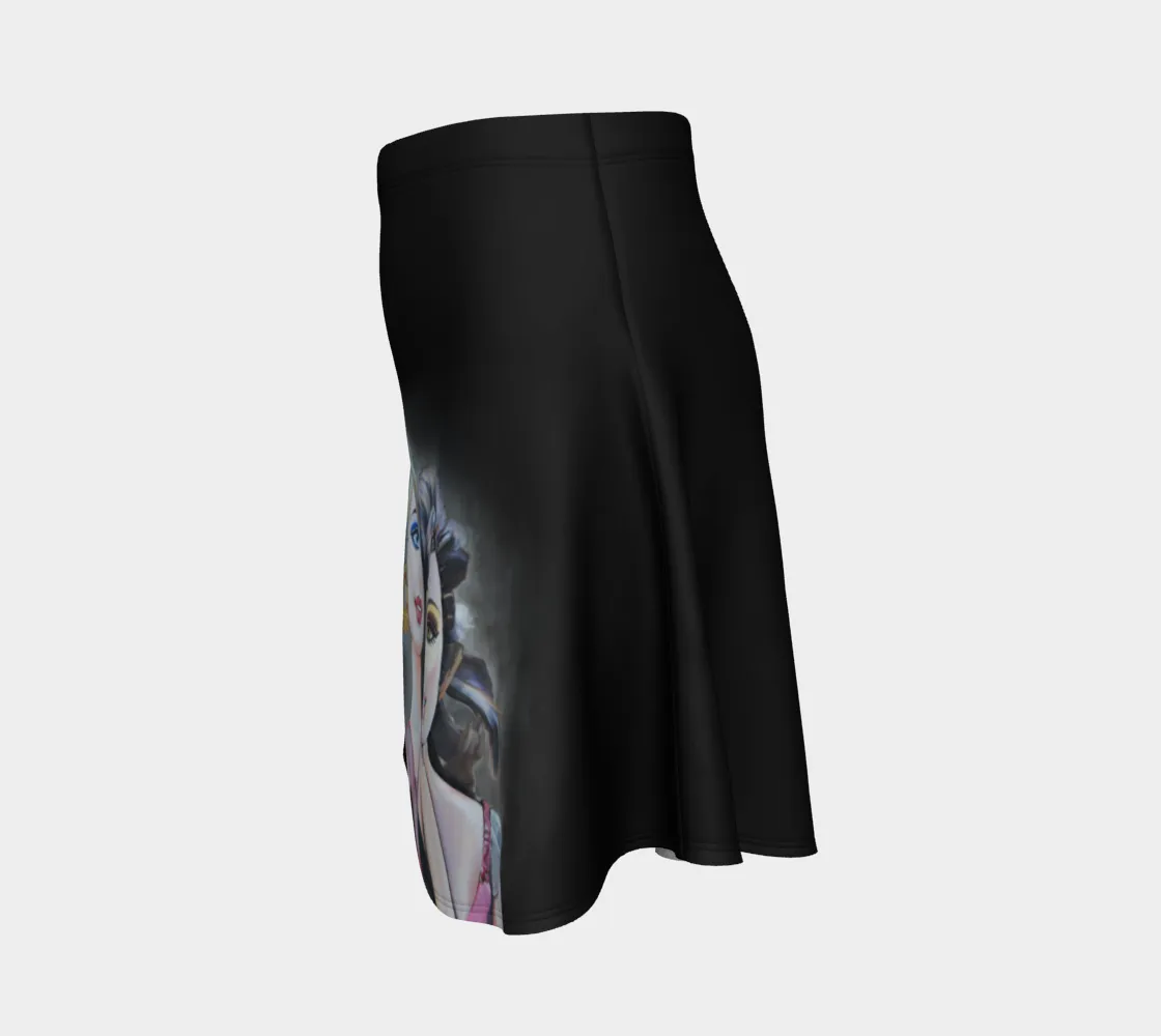 Flair skirt - Barbie & Midge black