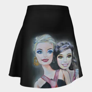 Flair skirt - Barbie & Midge black