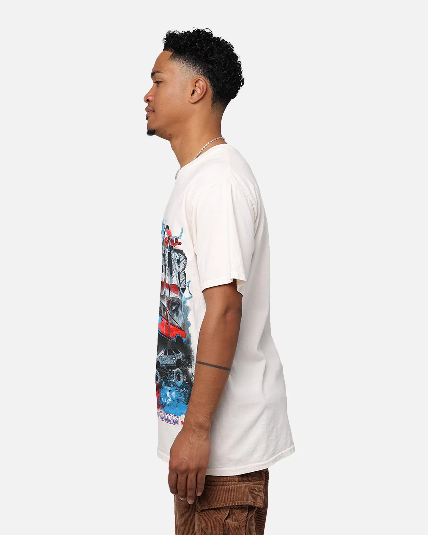 Goat Crew Motors T-Shirt Off White