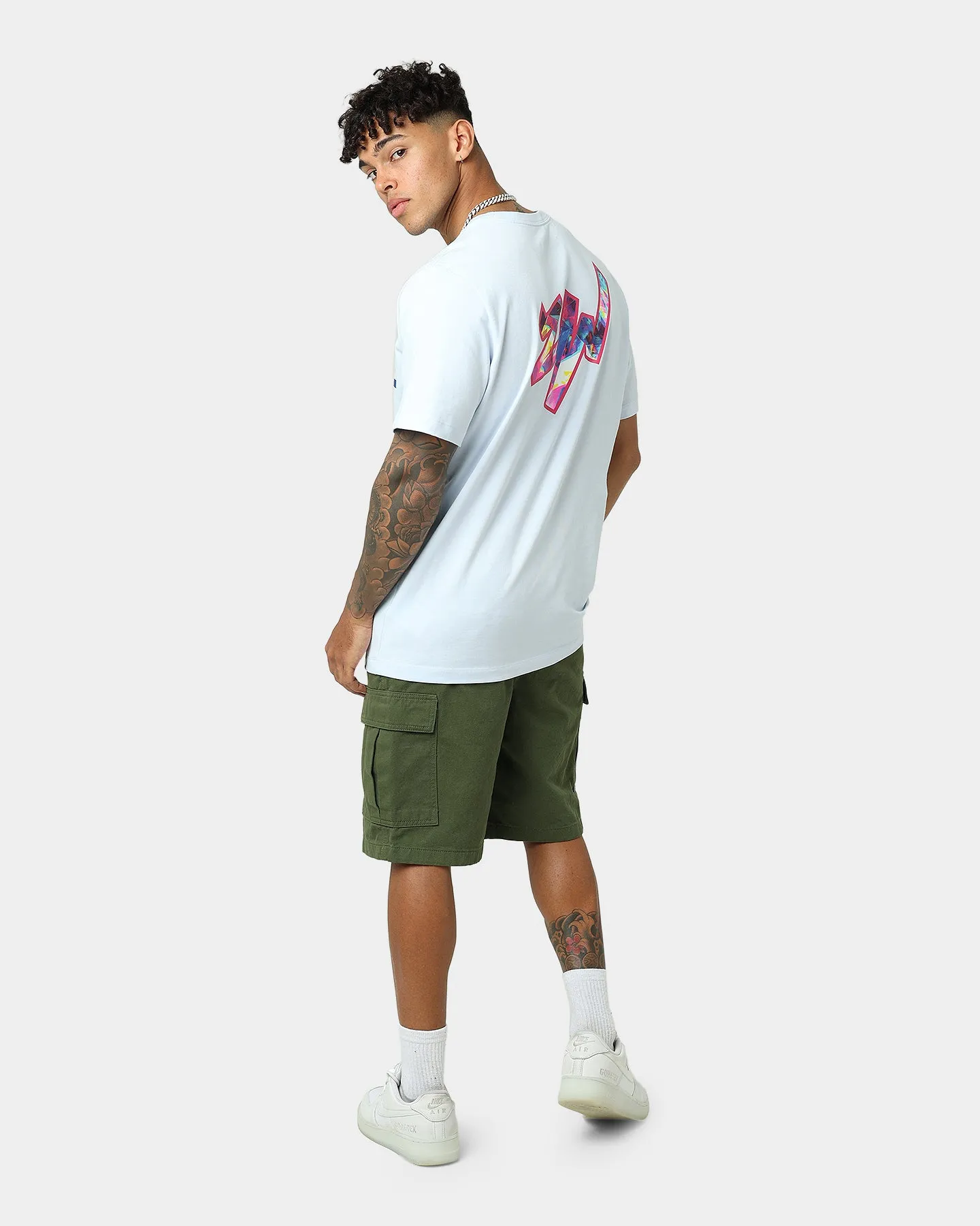 Jordan Zion Seasonal T-Shirt Half Blue