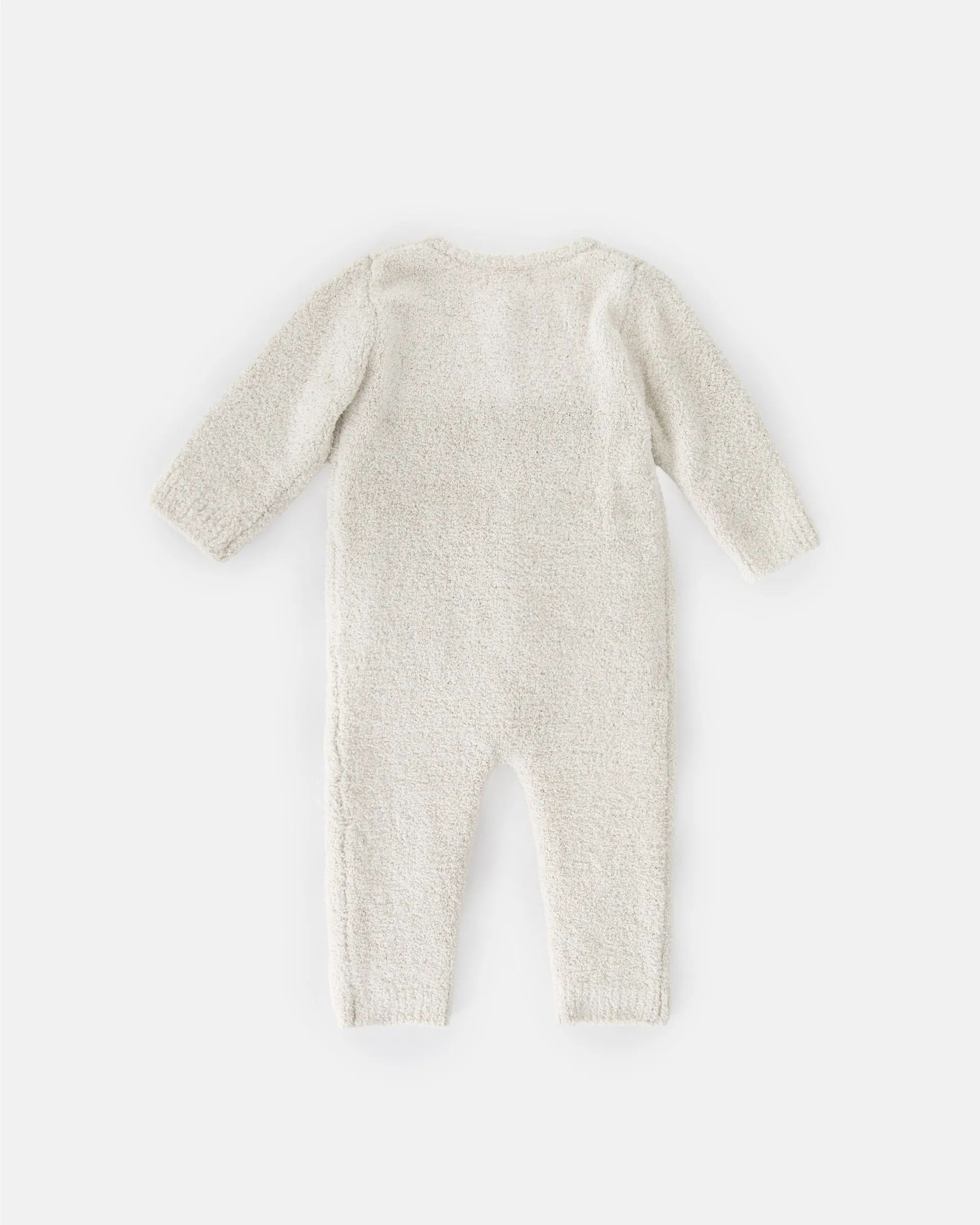 Long Sleeve Jumpsuit - Fuzzy