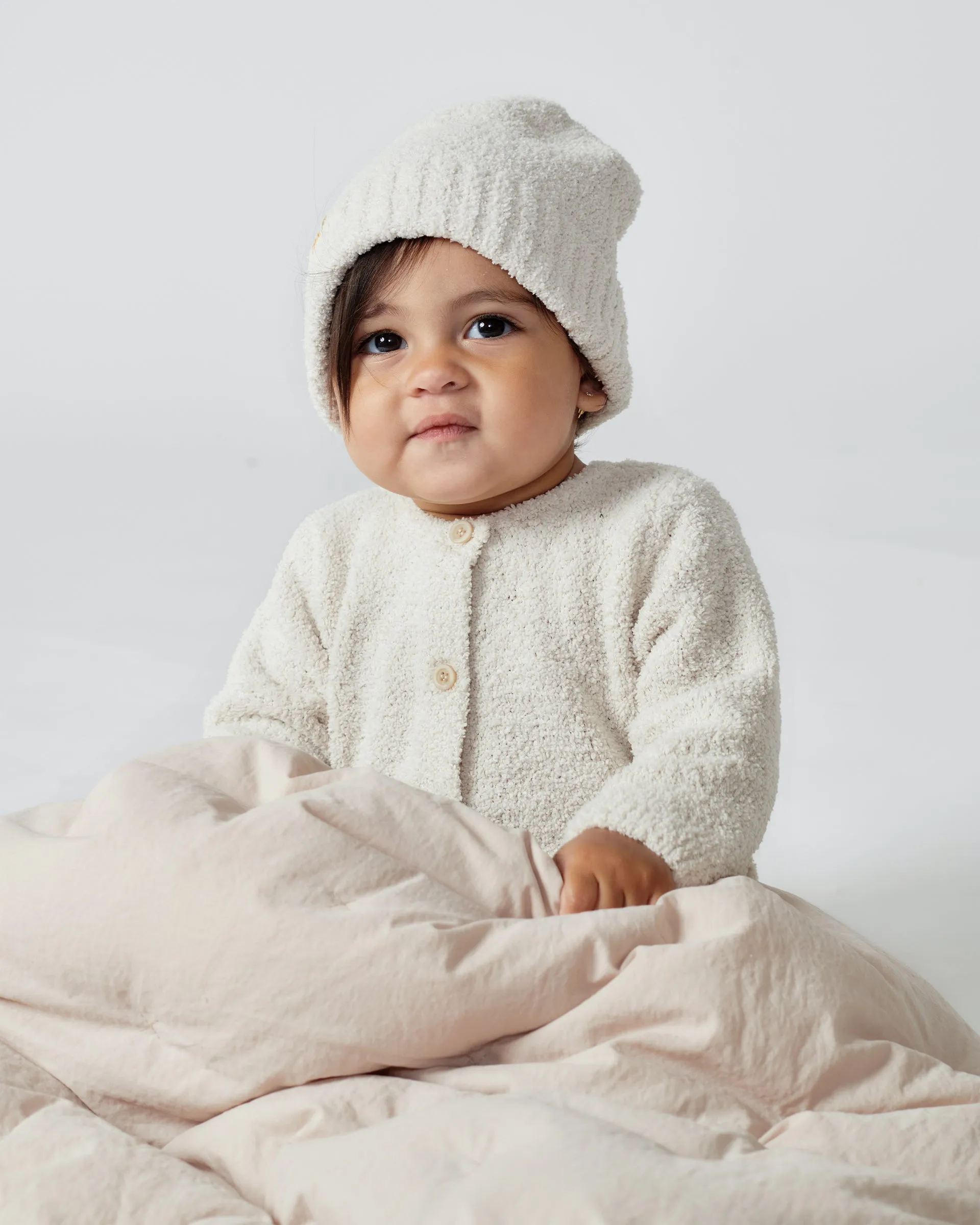 Long Sleeve Jumpsuit - Fuzzy