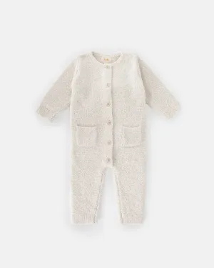 Long Sleeve Jumpsuit - Fuzzy