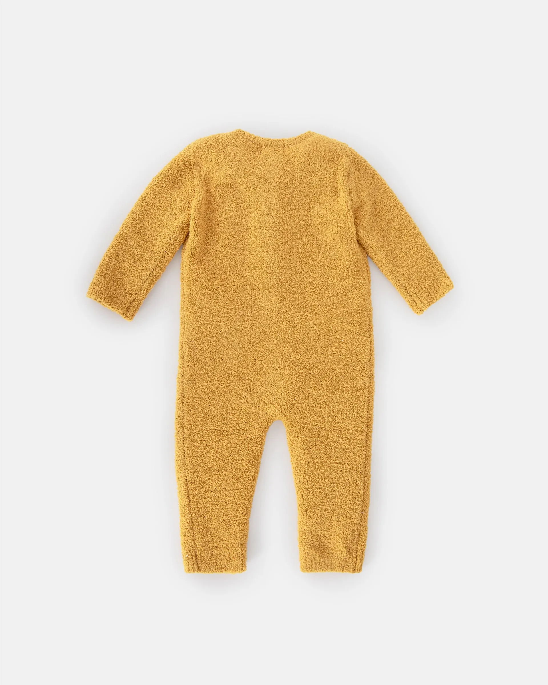 Long Sleeve Jumpsuit - Fuzzy
