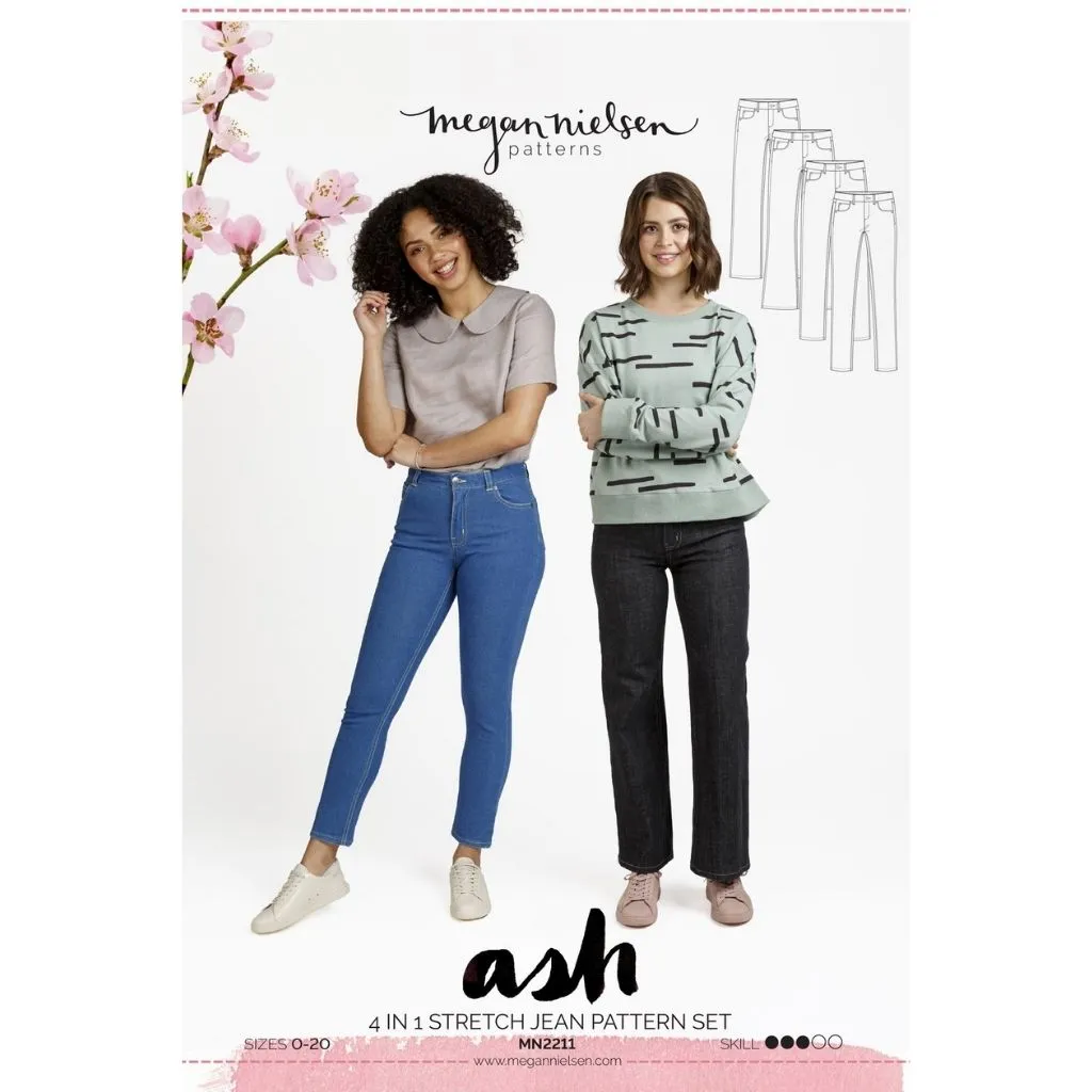 Megan Nielsen Patterns Ash Jeans