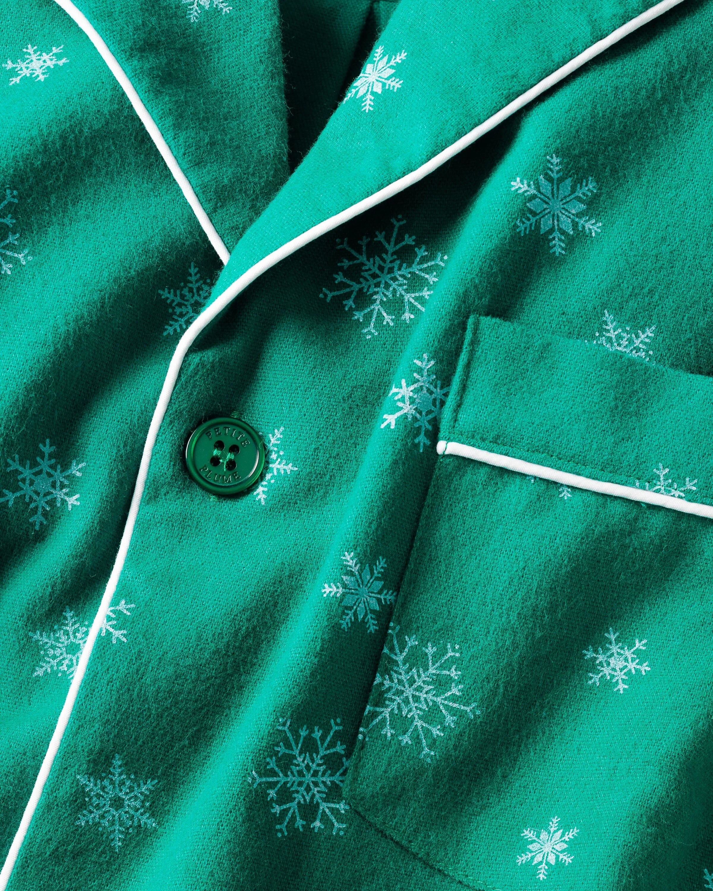 Men's Flannel Pajama Set | Emerald Wonderland