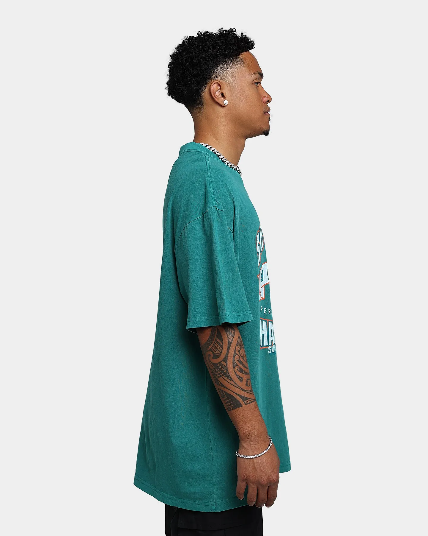 Mitchell & Ness Perfect Season T-Shirt Faded Teal