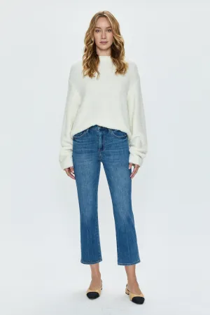 monroe crop high rise cigarette crop - amaya