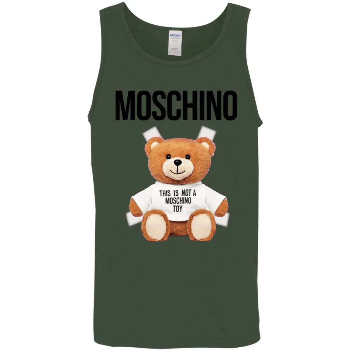 Moschino T-shirt Men Cotton Tank