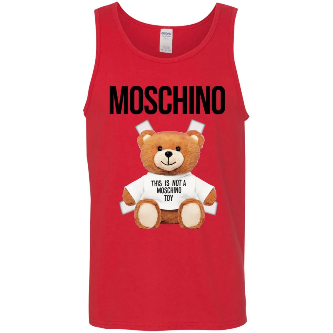 Moschino T-shirt Men Cotton Tank