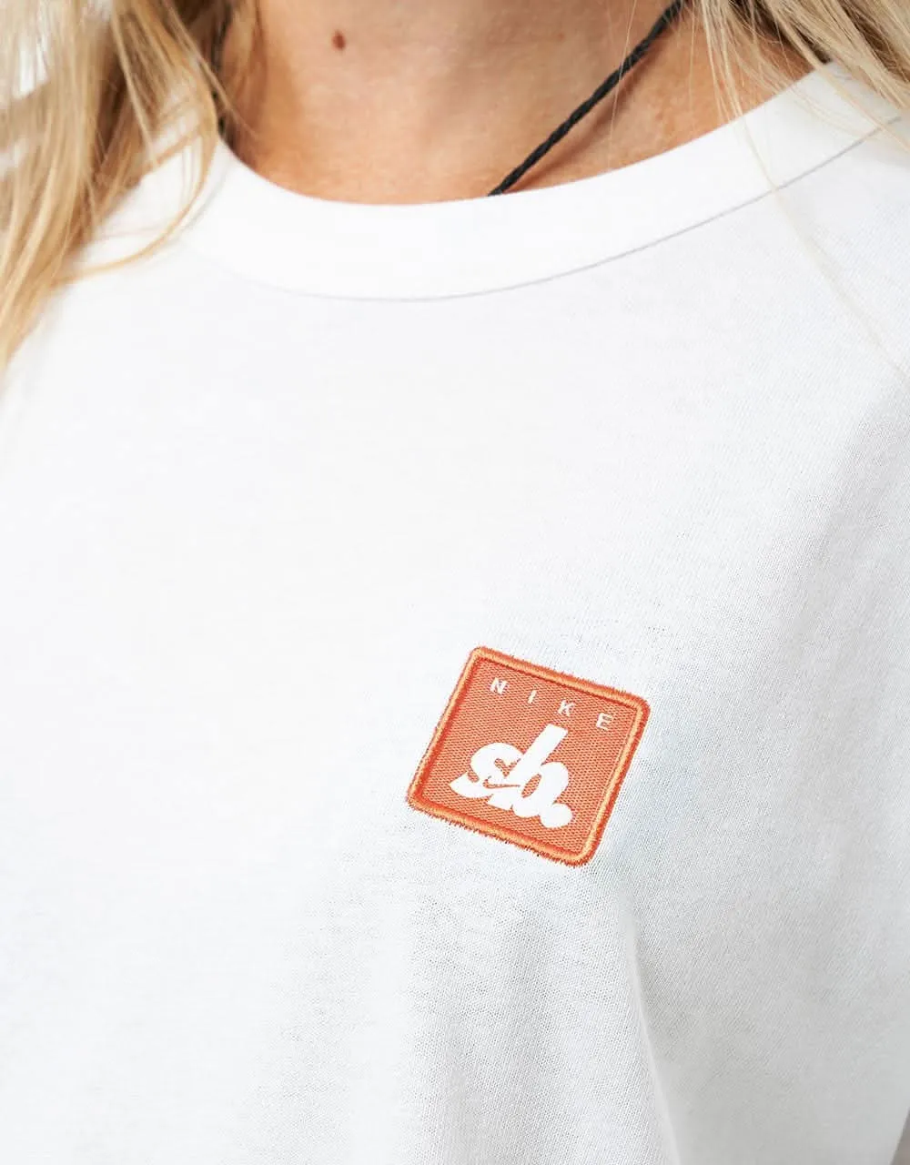 Nike SB Embroidered Patch T-Shirt - White