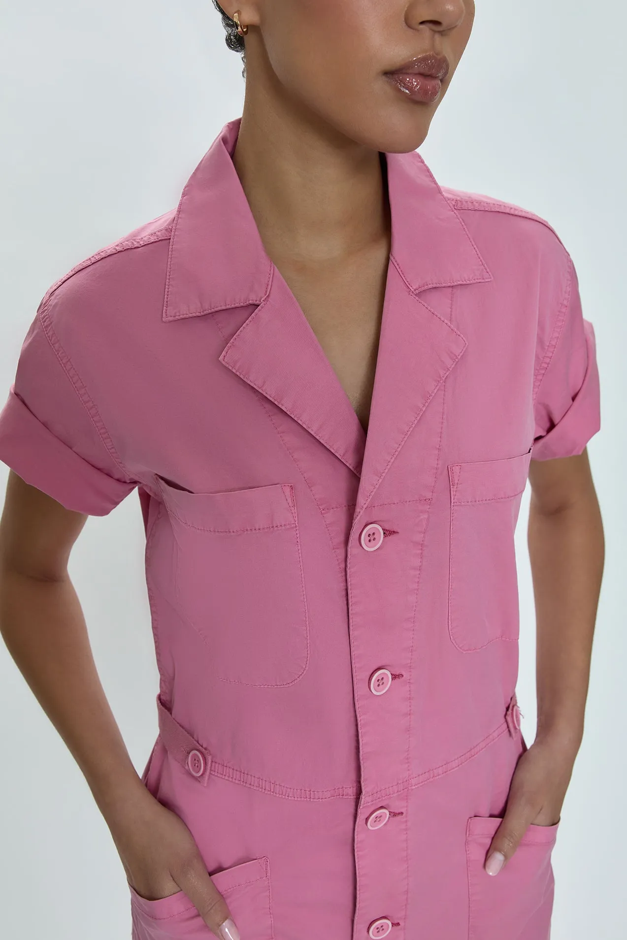 Parker Field Suit Short - Flamingo