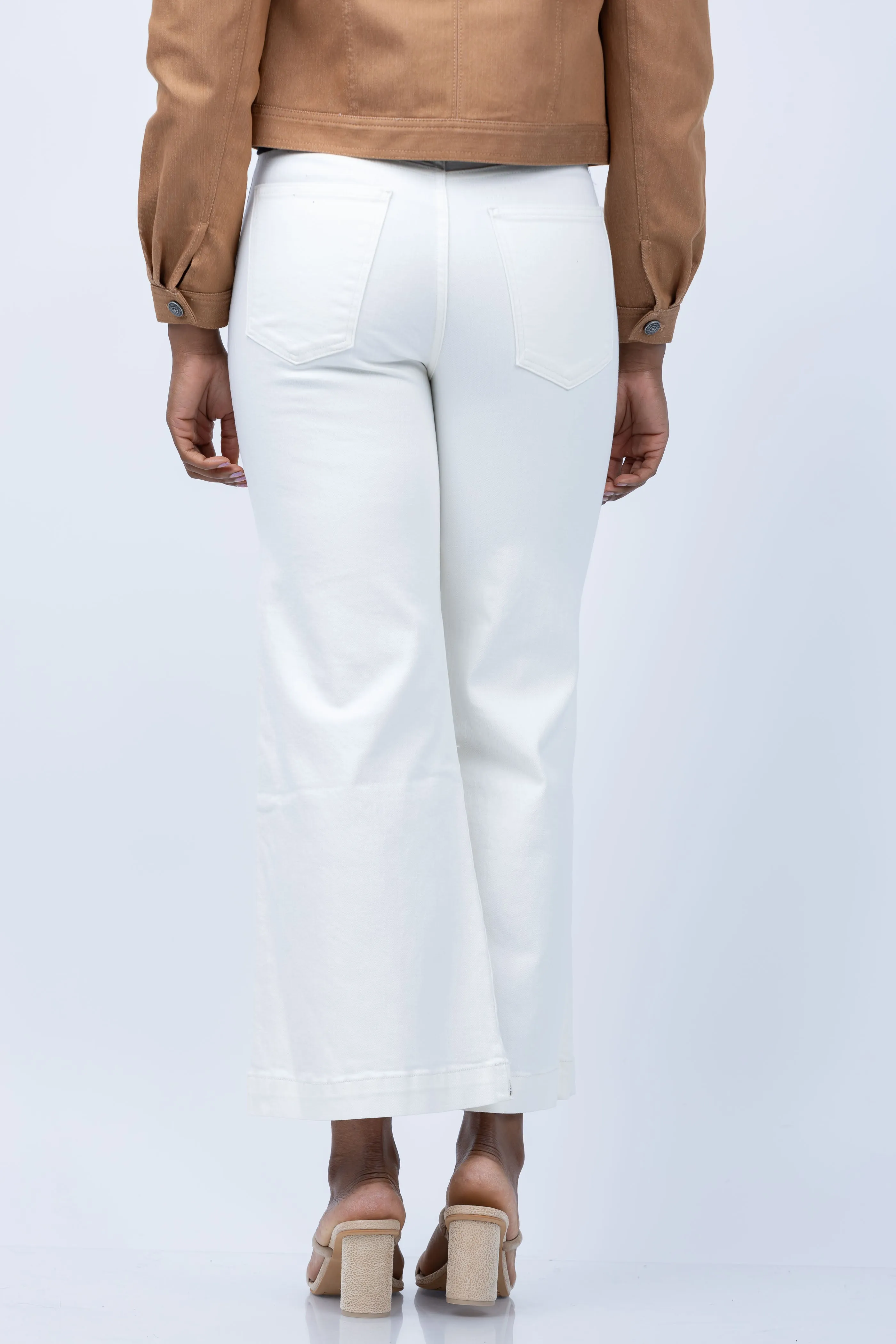 Ramy Brook Cropped Tyra Jeans in White