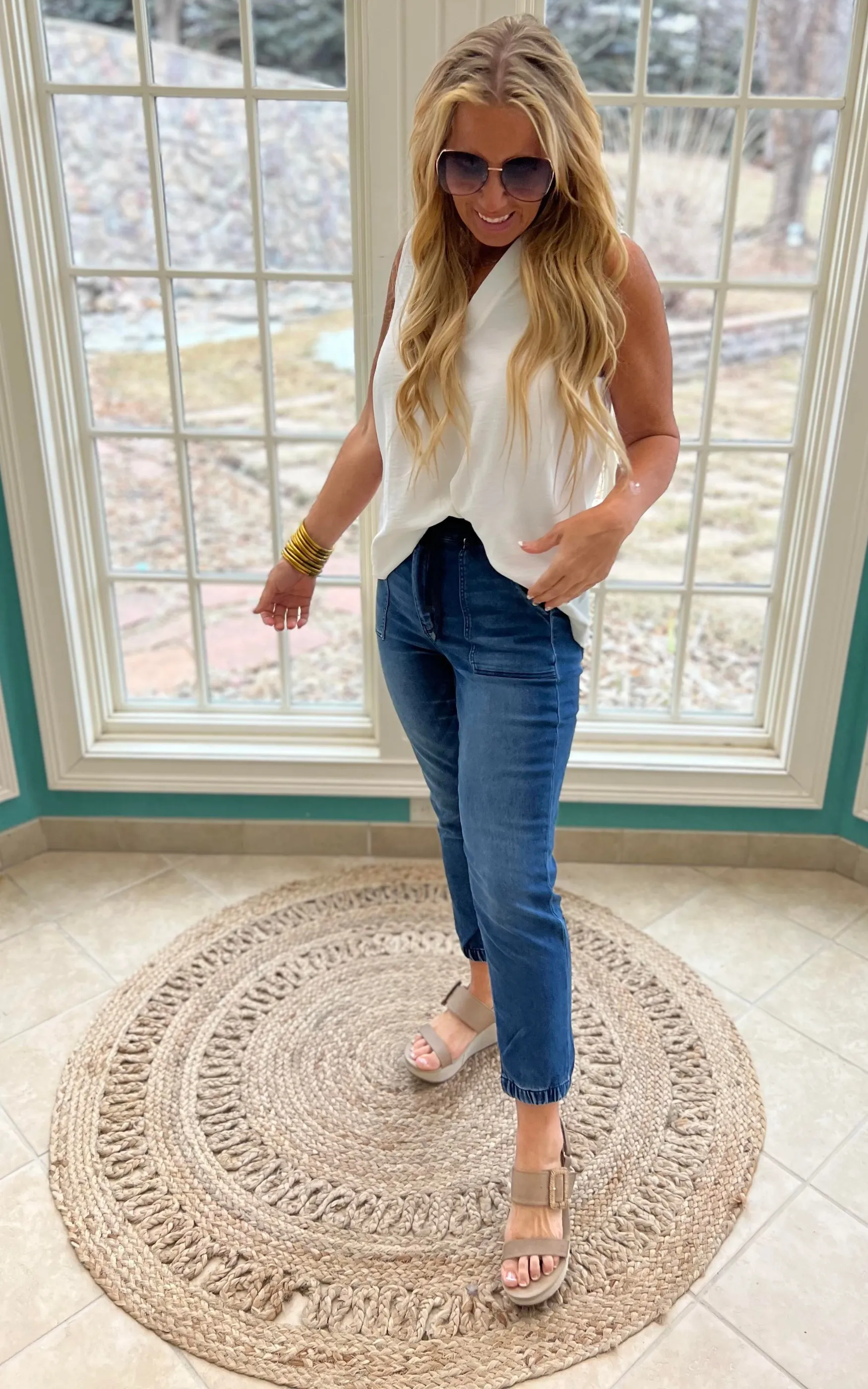 Super High Rise Mom Fit Jogger