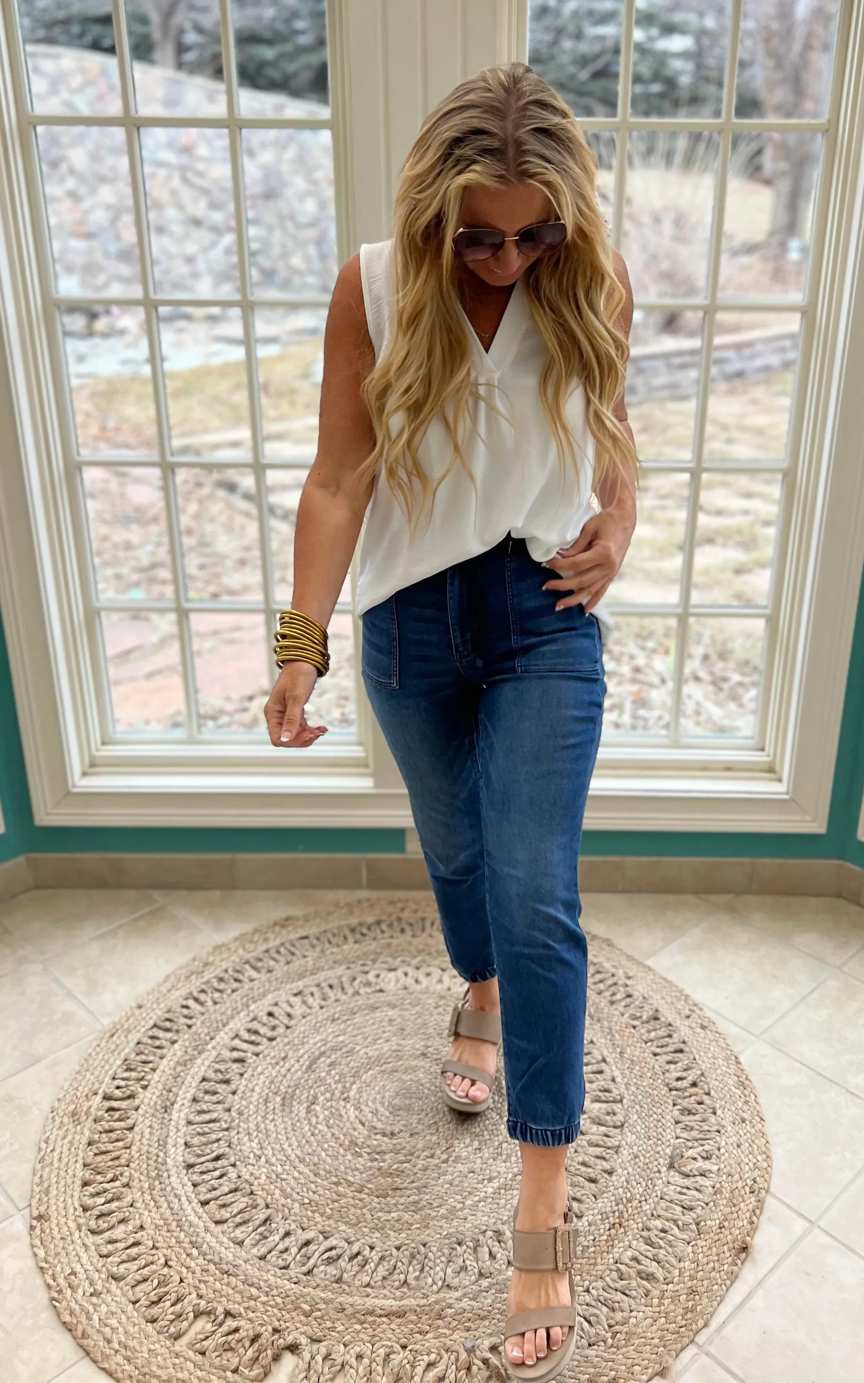 Super High Rise Mom Fit Jogger