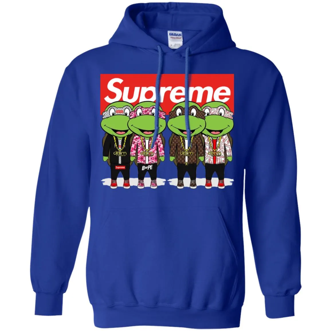 Supreme Turtle T-shirt Pullover Hoodie Sweatshirt