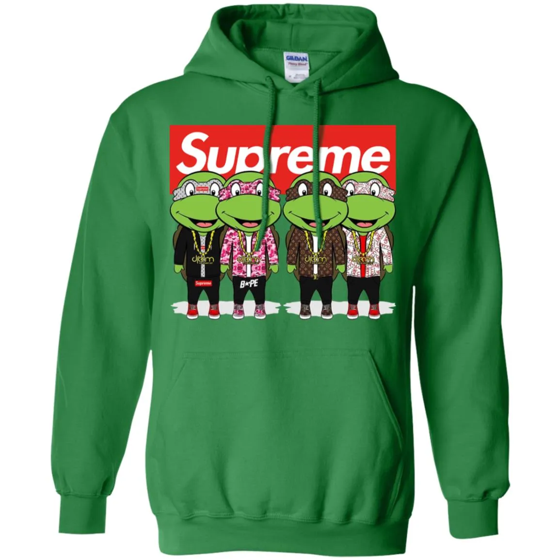 Supreme Turtle T-shirt Pullover Hoodie Sweatshirt