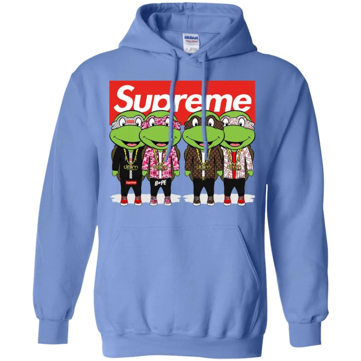 Supreme Turtle T-shirt Pullover Hoodie Sweatshirt