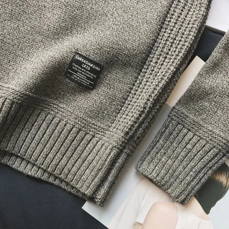 TEEK - Pullover Mens Elbow Patch Sweater