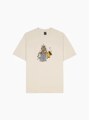 Trash Cat T-Shirt Natural