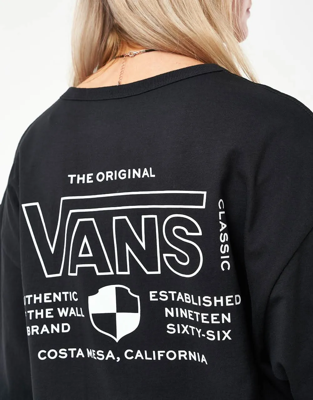 Vans Off The Wall Drop V DNA T-Shirt - Black