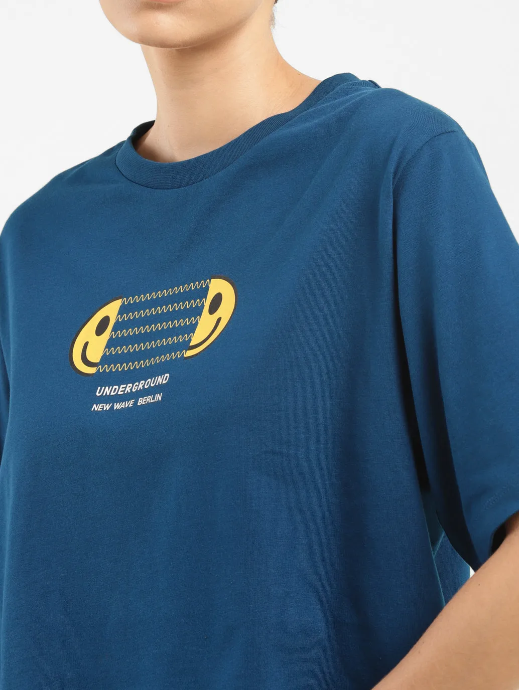 Women's Graphic Print Boxy Fit T-Shirt