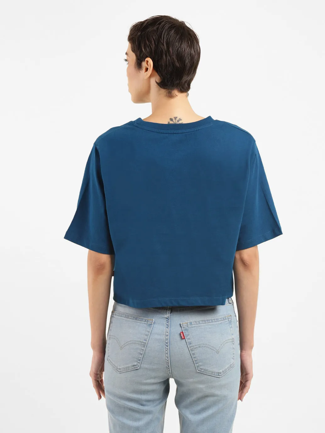 Women's Graphic Print Boxy Fit T-Shirt
